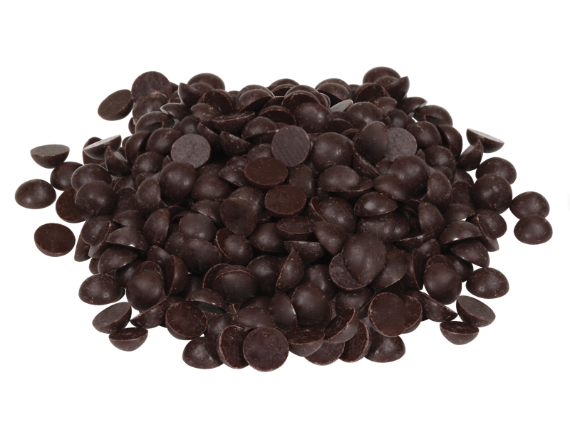 Капли шоколадные темные "Pepita Nives", термостабильные, IRCA, 1 кг