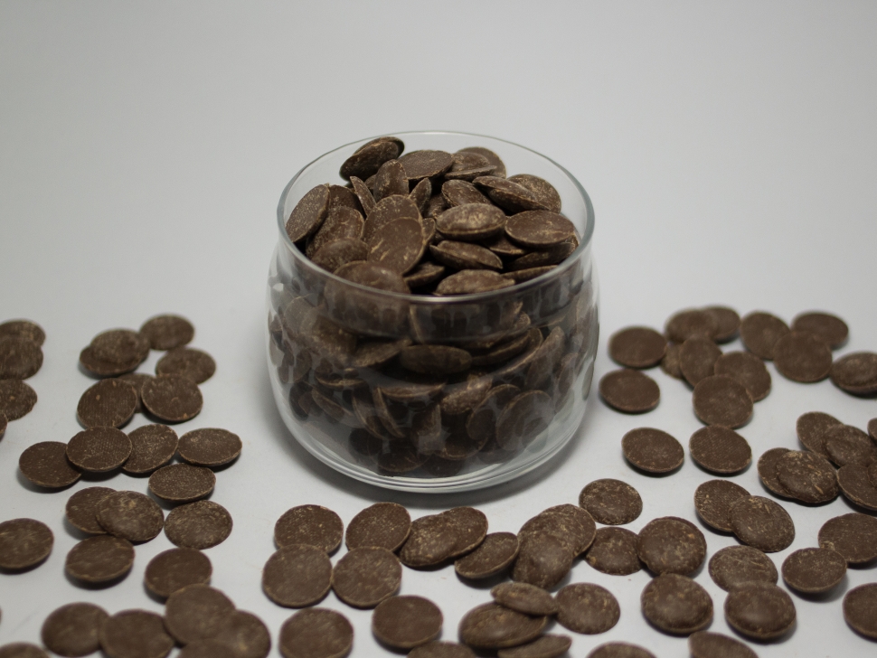 Шоколад темный в дисках 55%, DGF, 5 кг