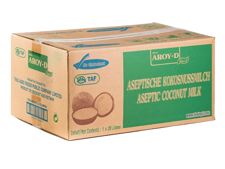 Кокосовое молоко 70% AROY-D, 100 л (5 шт по 20 л)