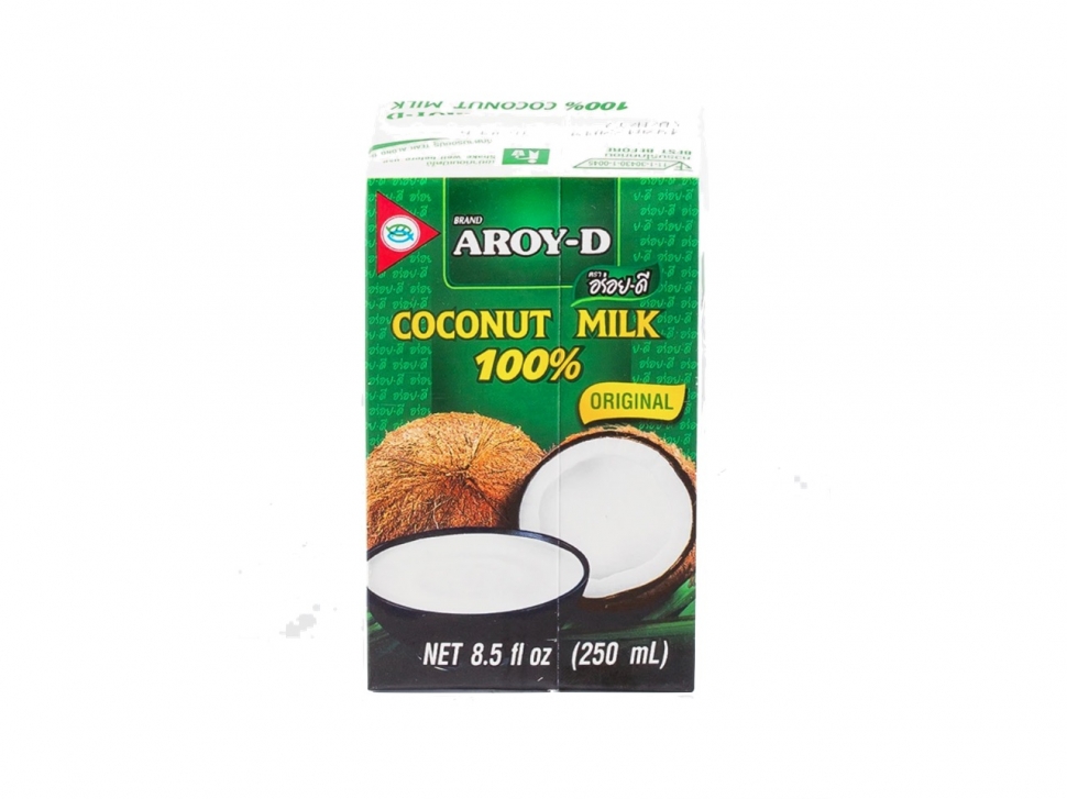 Кокосовое молоко 70% AROY-D, 250 мл, (1 шт)
