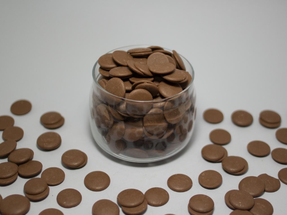 Шоколад молочный в дисках 33%, DGF, 10 кг