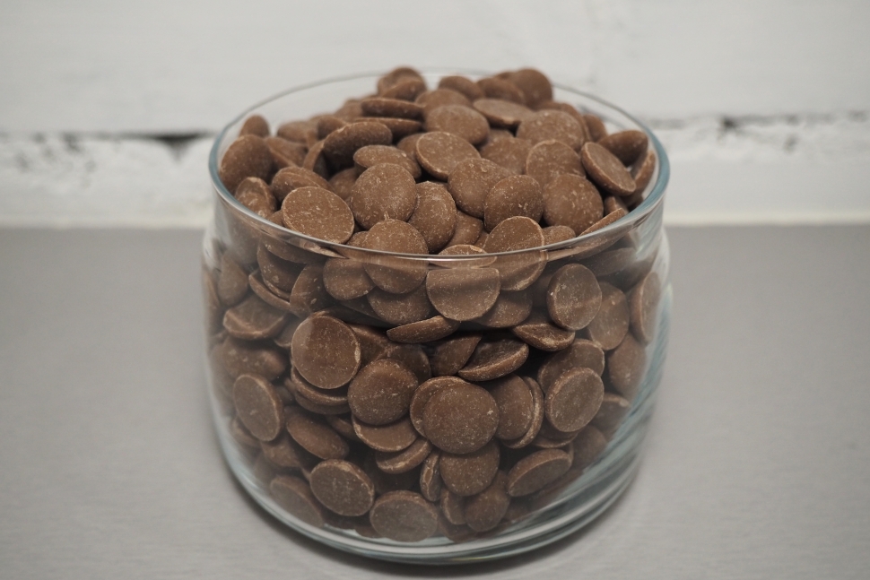 Шоколад молочный в дисках 33,6%, Callebaut, 1 кг