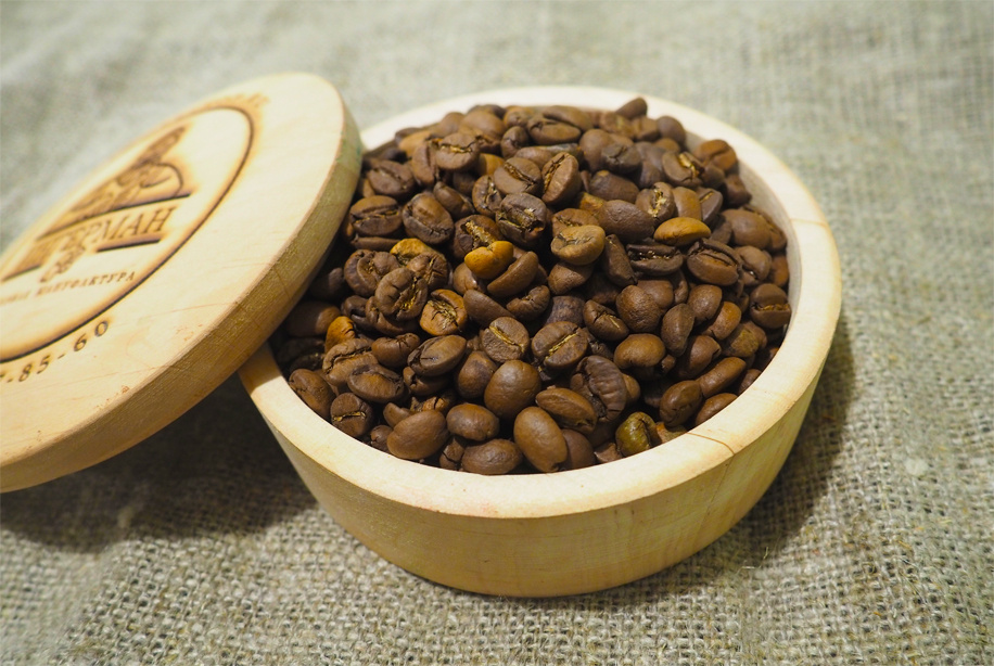 Кофе зерновой Бразилия / Индия, 250 гр