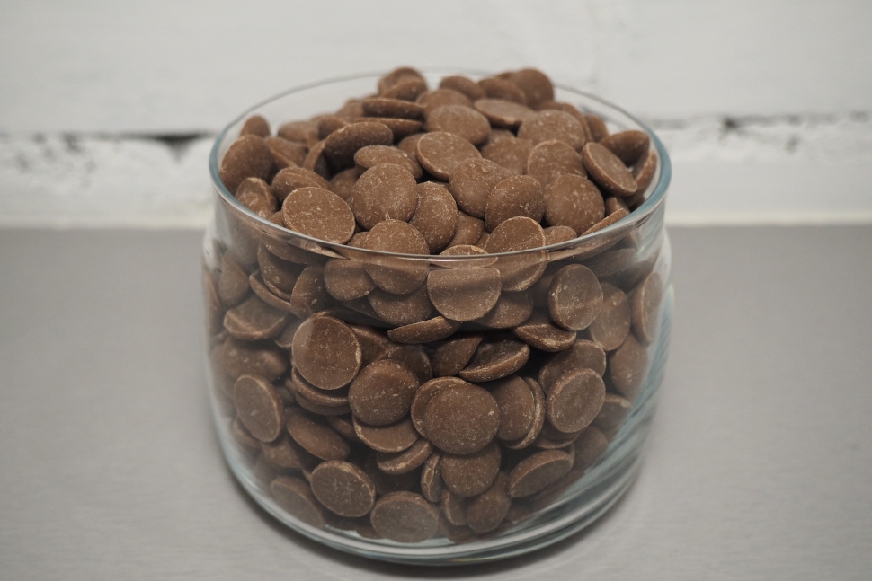 Шоколад молочный в дисках 33,6%, Callebaut, 10 кг